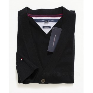 TOMMY HILFIGER SWETER MESKI - CARDIGAN